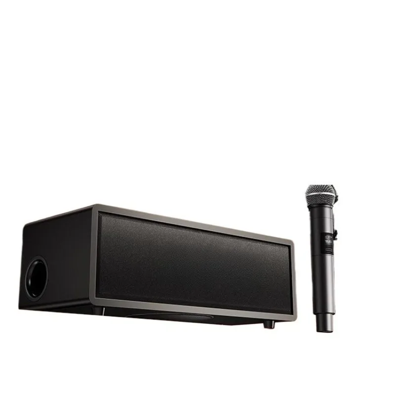 

Bluetooth audio speaker retro smart jukebox k song video home theater