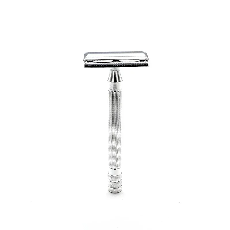 

Classic Mens Shaving Mild Hair Removal Shaver It With Small Brush Adjustable Safety Razor Face Razor Double Edge