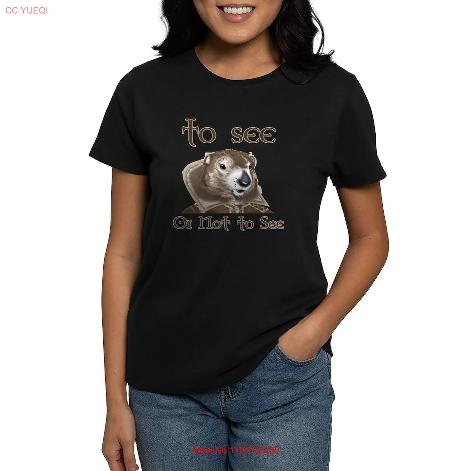 

CafePress Shakespeare Ash Grey T Shirt Women's Cotton T-Shirt (2043562466)