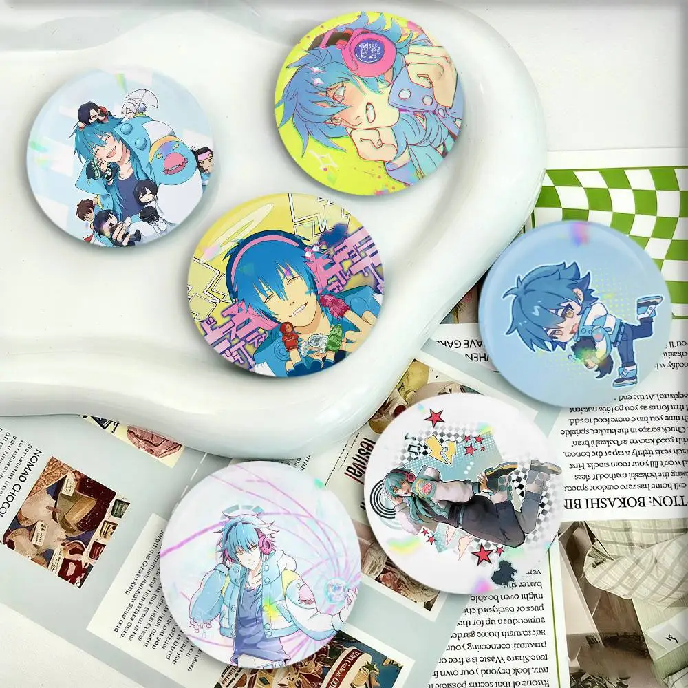 

Game DRAMAtical Murder Aoba Seragaki Badges 25 32 44 58 75 mm Round Fans Collect Friends Gifts Brooch Souvenir