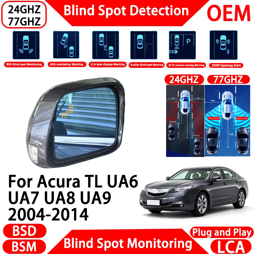 Millimeter Wave Radar Blind Spot Warning - 아큐라 TL UA6 UA7 UA8 UA9