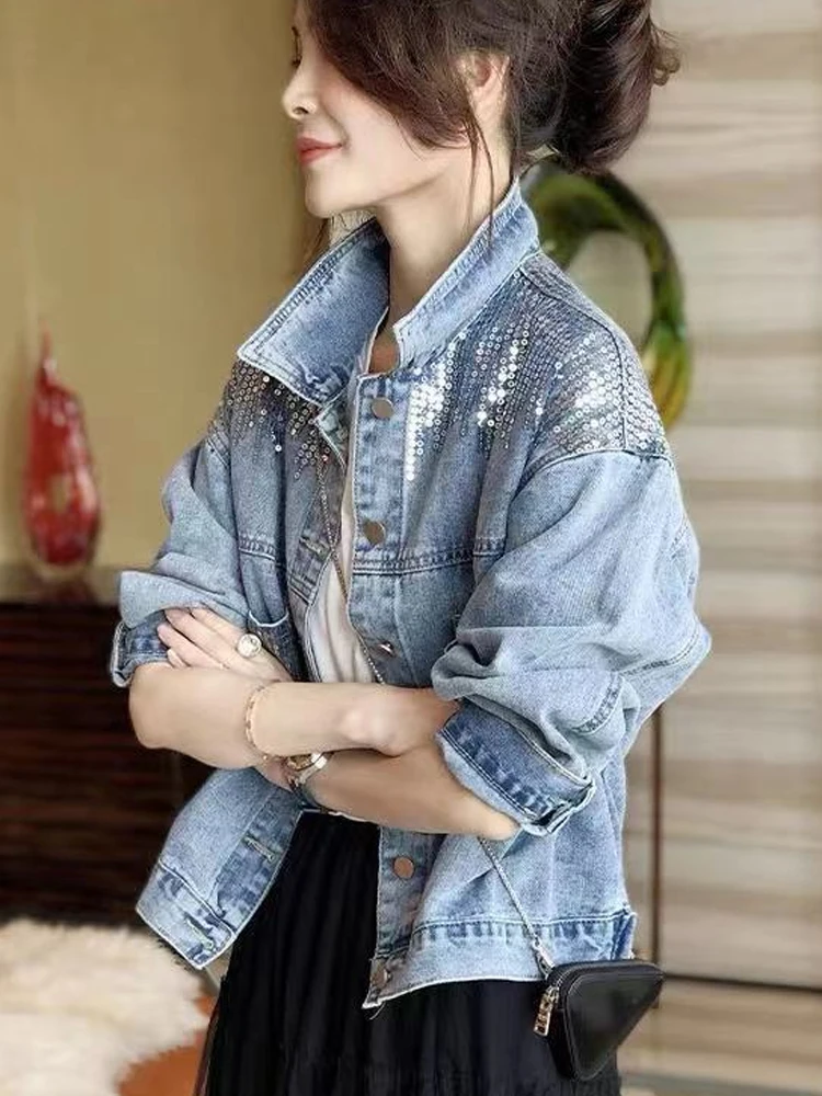 Denim Jacket For Women\'s Jackets For Women Denim Coats Women\'s Denim Jacket Jean Jacket For Womens Women Coat New In Outerwears