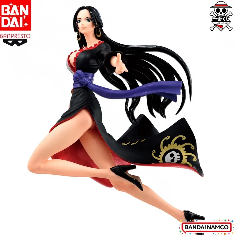 

In Stock Bandai Original Ichiban Kuji One Piece Boa Hancock Action Figure Model Doll Brand New Boxed Anime Characters Toys Model