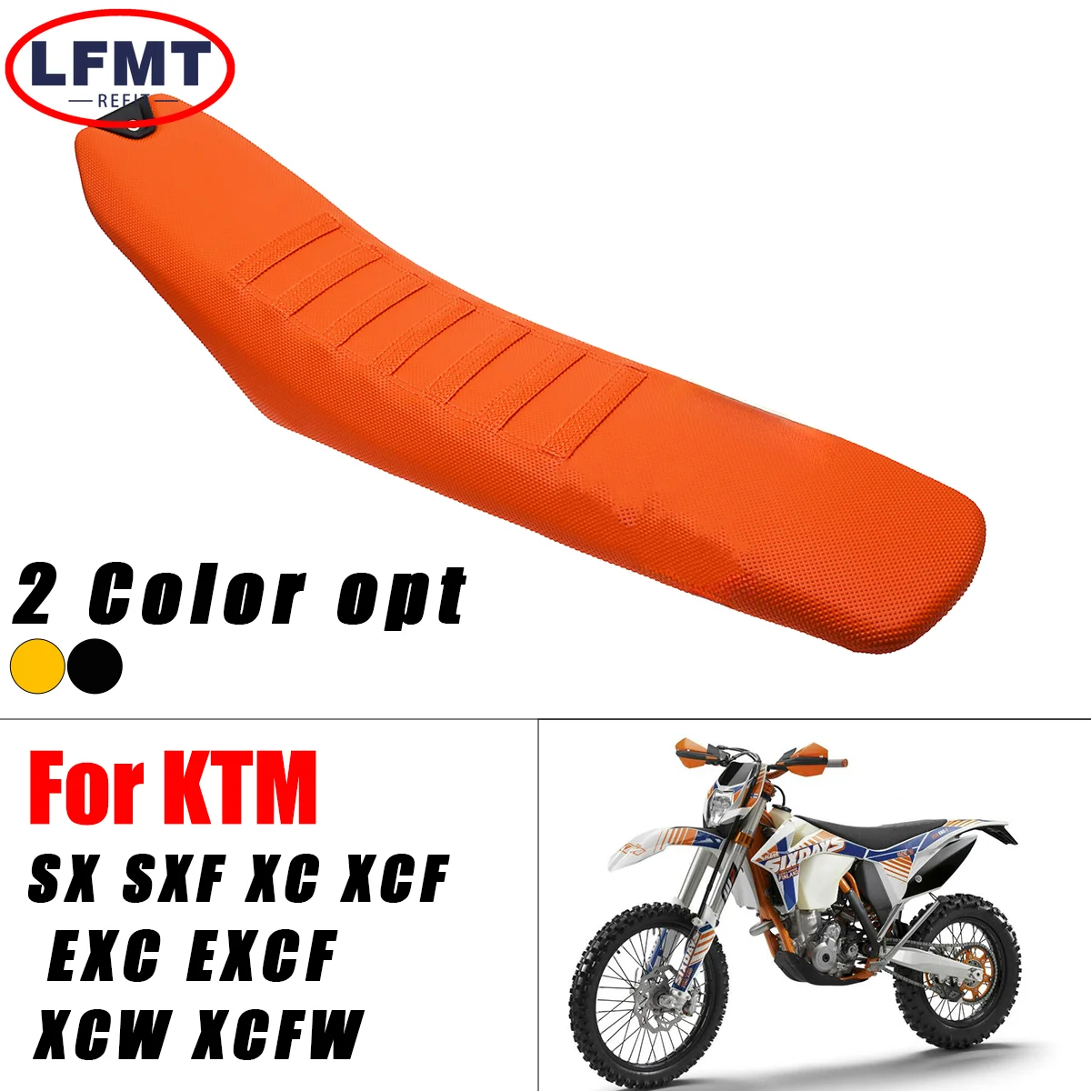 

Motorcycle Cushion Saddles Antiskid Waterproof Seat For KTM XCW XCFW EXC SX SXF XC XCF EXCF TPI Six Days125 250 300 350 450 500