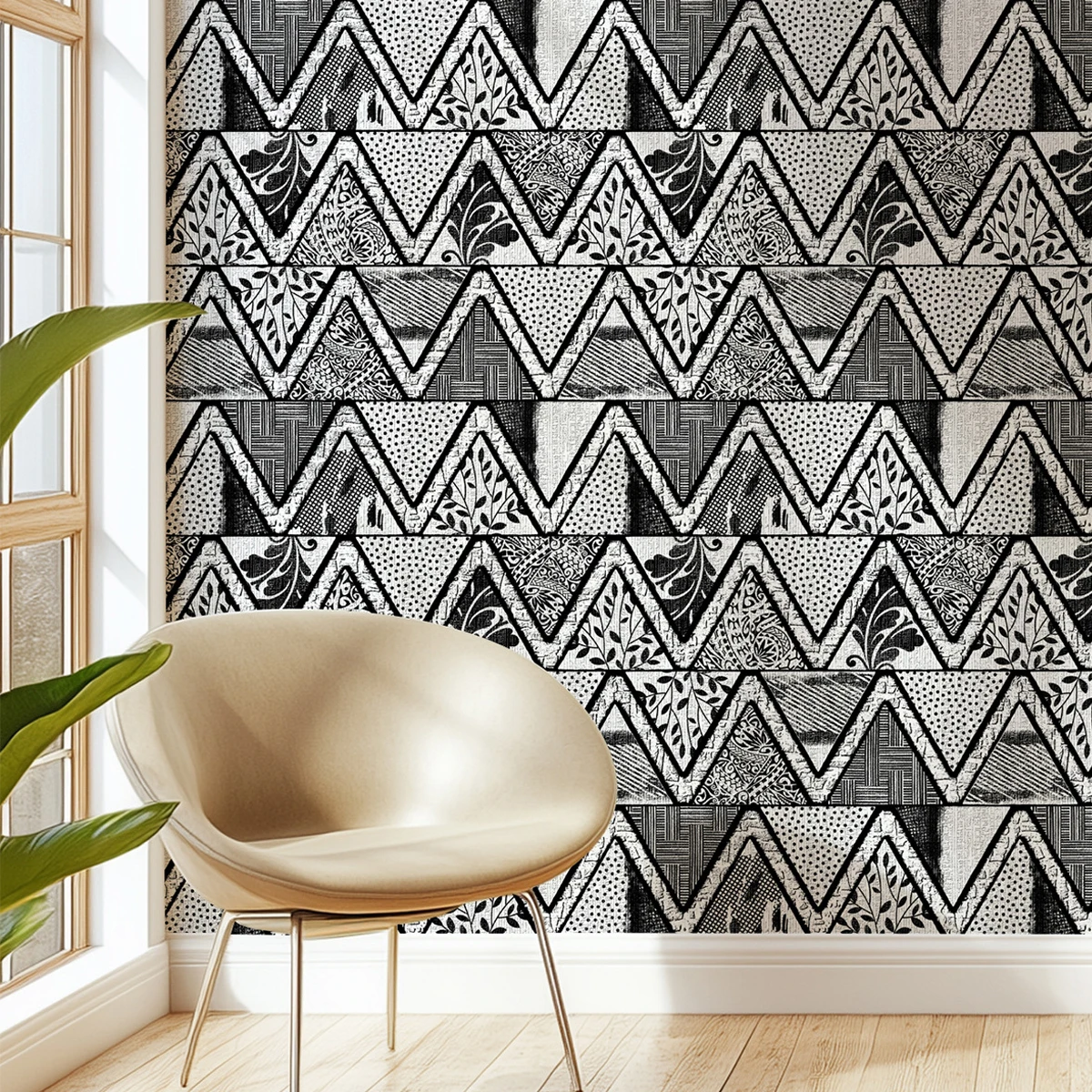 

Peel and Stick Wallpaper Geometric Contact Paper Self-Adhesive Waterproof Removable Wall Paper for Bedroom Bathroom Cabinets