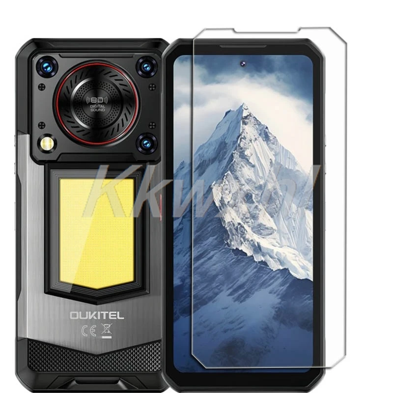 2-4PCS 9H HD Tempered Glass For Oukitel WP56  6.8