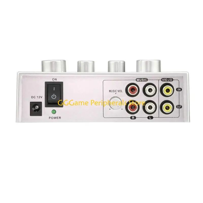 

U55B Karaoke Mixer Sound Mixer Double Microphone Inputs Sound Sound Mixer Amplifier Microphone