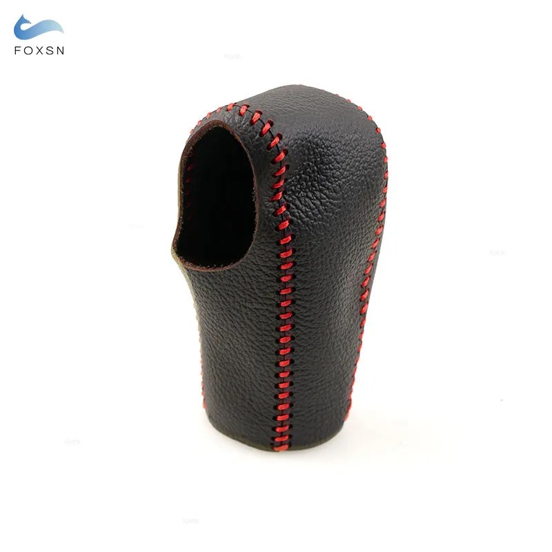 For Honda HRV HR-V Vezel 2014 2015 2016 2017 2018 2019 2020 LHD Car Center Control Gear Shift Knob Microfiber Leather Cover