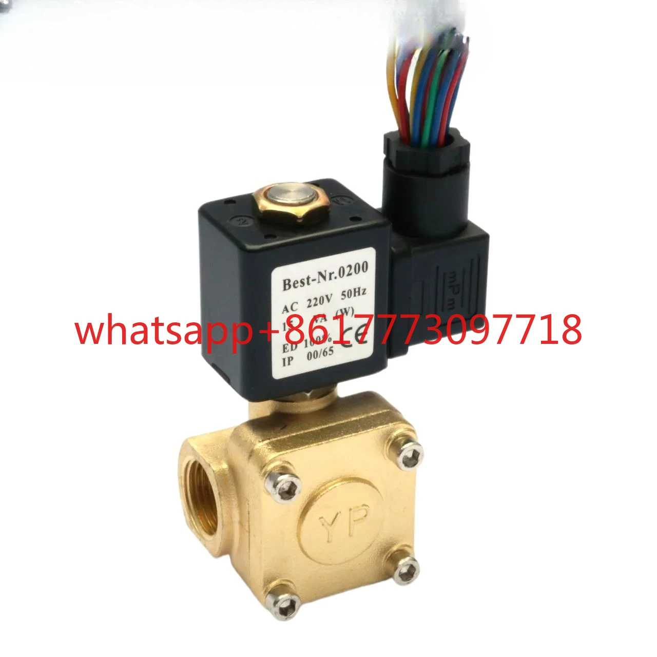 

0927200 Two-position two-way diaphragm 4-point normally closed water valve Air compressor air valve AC220VDC24V