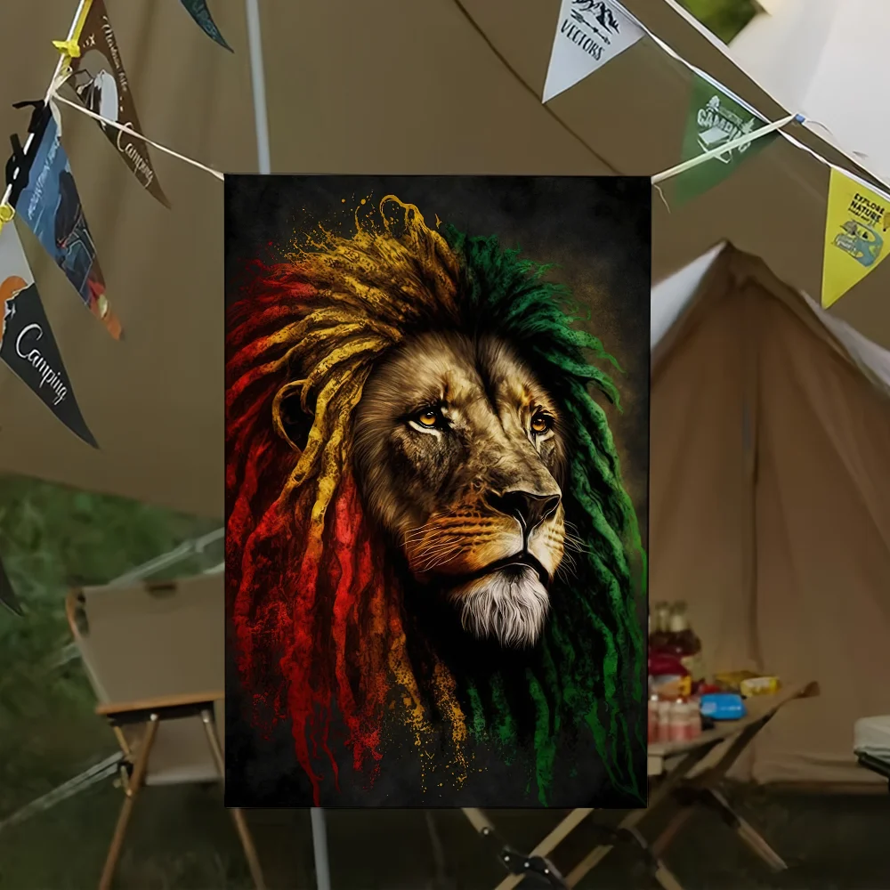 B-Bob M-Marley R-Rasta Lions Flag For Wall Hanging Banner Decoration Household Home Decor Outdoor Camping