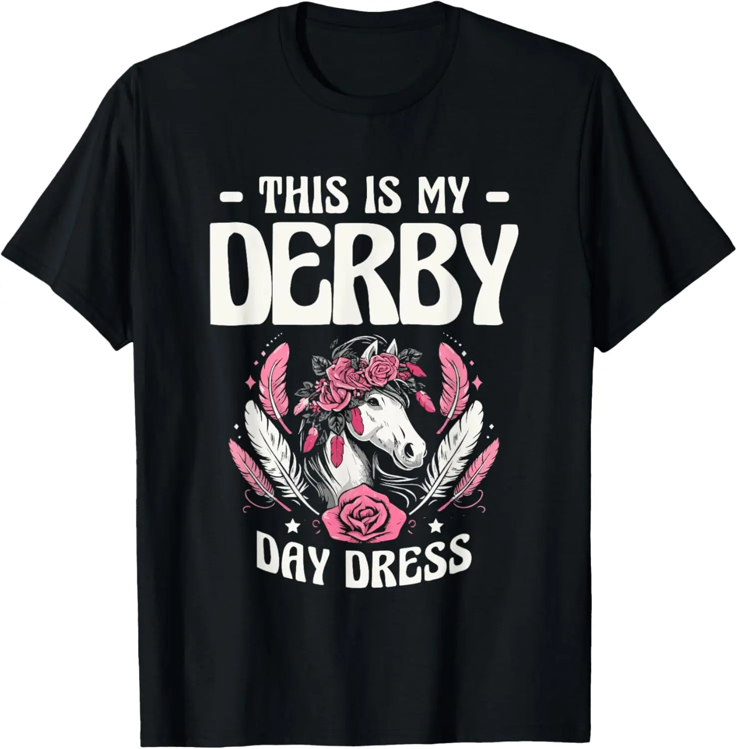 Camiseta feminina com design Derby Horse Lover