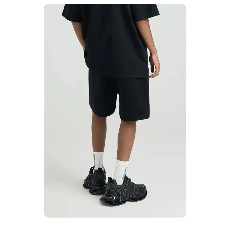 드래곤 볼 반바지 트렌디 캐주얼 스포츠 남성용 운동복 트렌디 브랜드 애니메이션 Sun Wukong Saiyan 프린트 5 점 바지