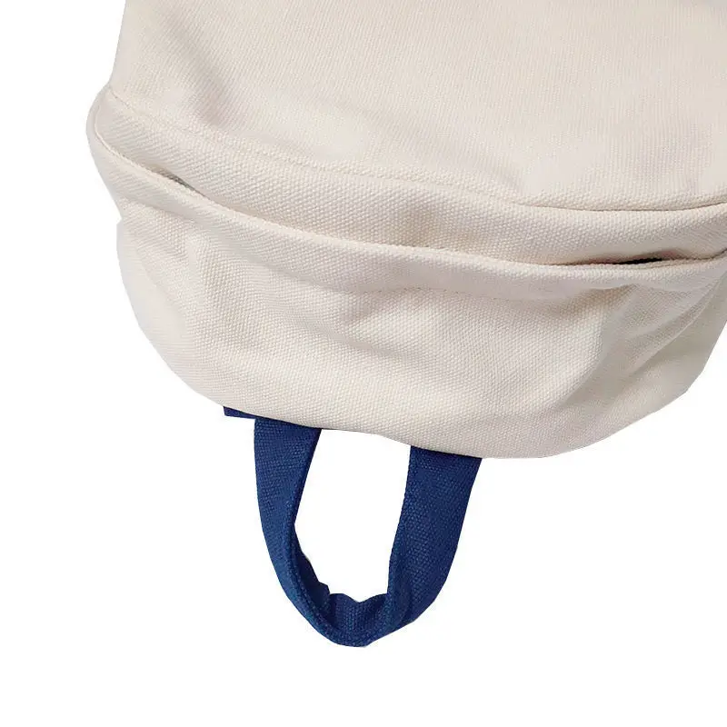 شياو تنظيم حقيبة الظهر اليابانية الإبداعية اثنين يوان حول الطلاب قماش حقيبة الظهر أزياء الهالوين في الحرم الجامعي