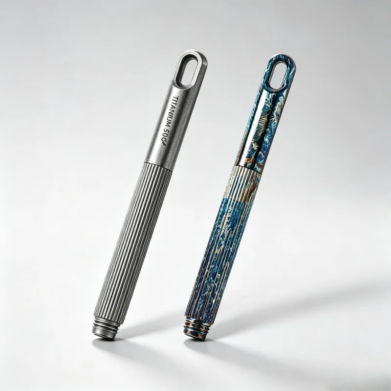 retro-titanium-alloy-tactical-ballpoint-pen-hand‑made-portable-edc-pocket-gadget-for-office-travel-outdoor-daily-use