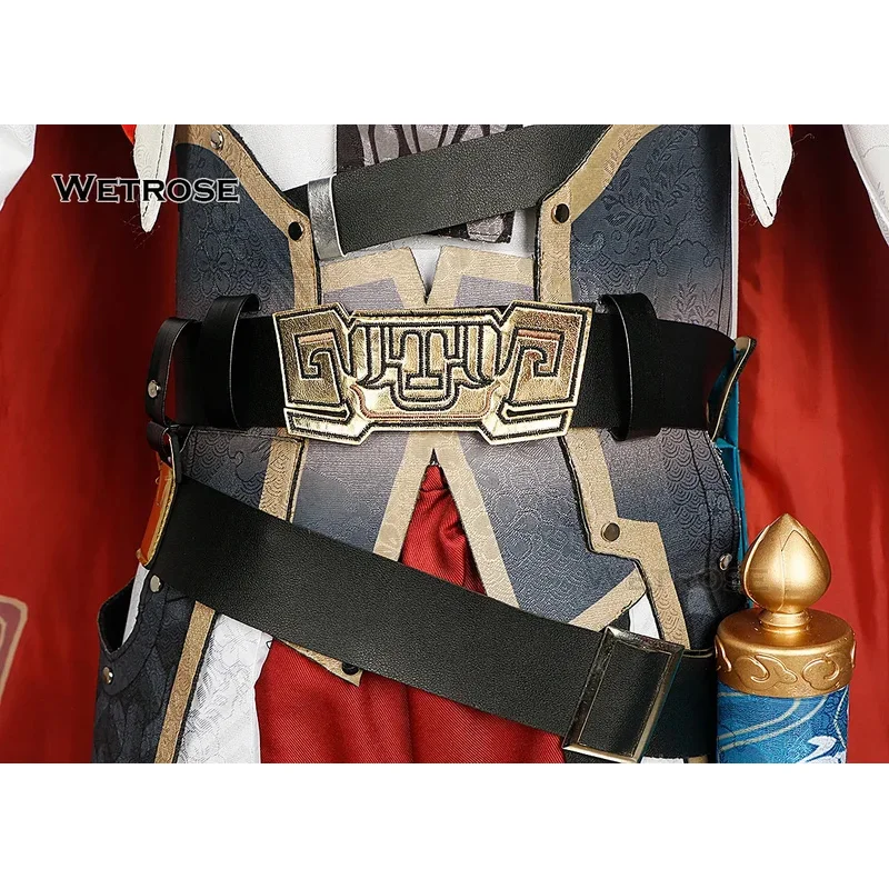 【Wetrose】In Stock Jingyuan Cosplay Costume Honkai Star Rail Jing Yuan Full Set Anime Game Outfits Halloween