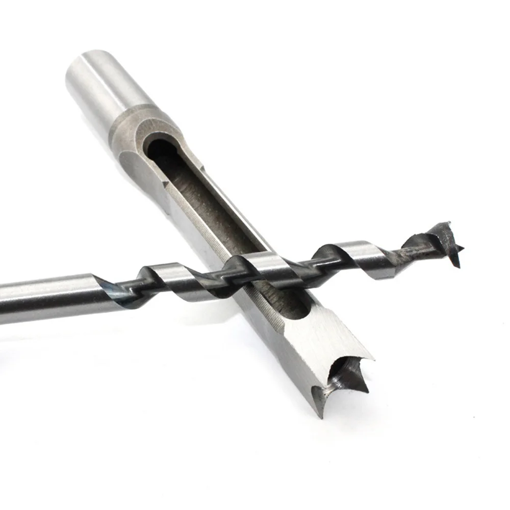 Imagem -06 - Stonego Quadrado Buraco Broca Auger Bit Aço Mortising Perfuração Craving Ferramentas para Madeira Ferramentas Elétricas 6.4 8.0 9.5 12.7 mm