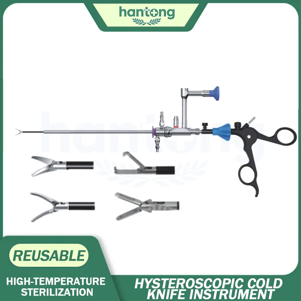 

Hysteroscopic Cold Knife Specialized Surgical Instruments Dissecting Scissors Rat-Tooth Non-Traumatic Gynecological Surgery