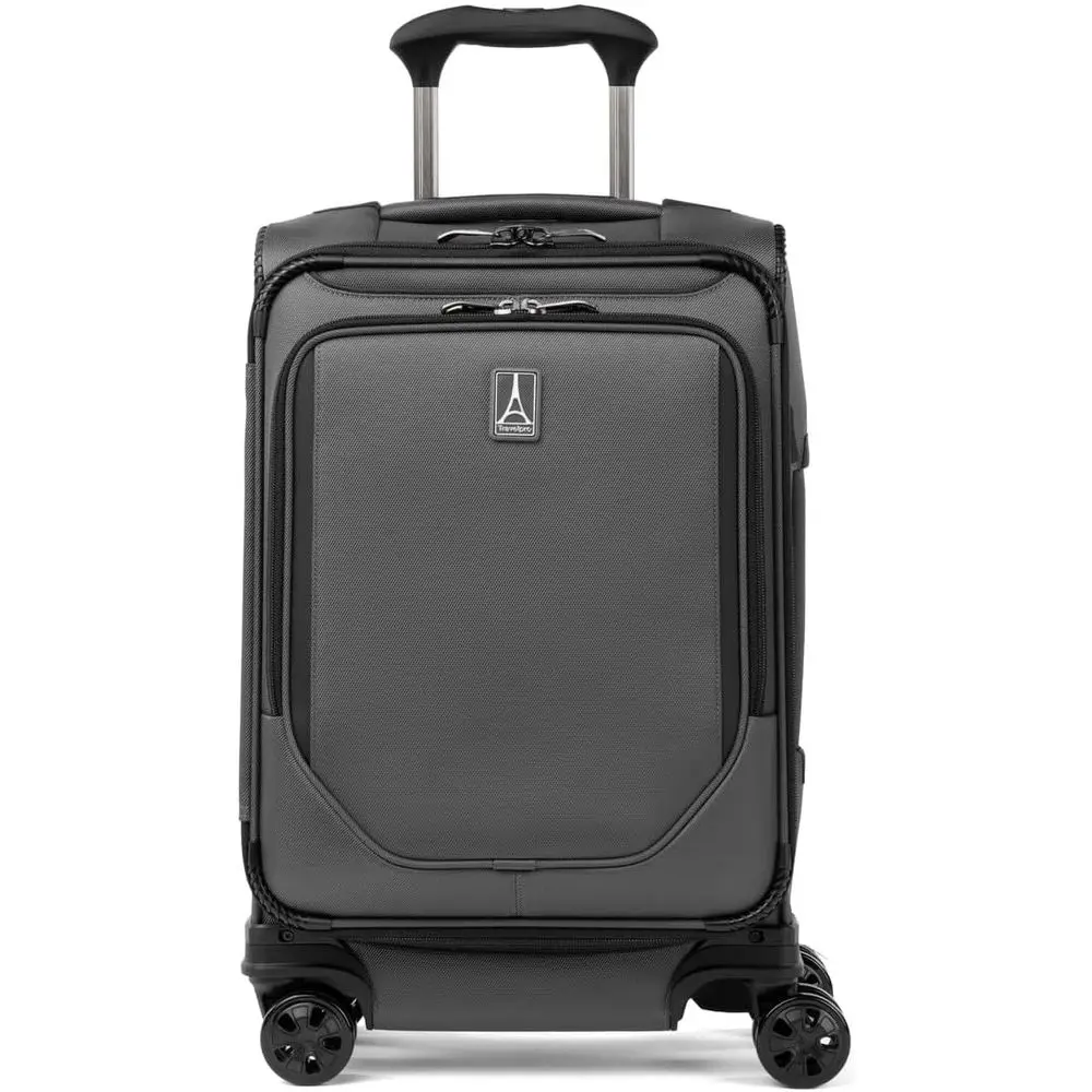 

Легкий расширяемый чемодан на 8 колесах, 20 дюймов, титаново-серый, для мужчин и женщин