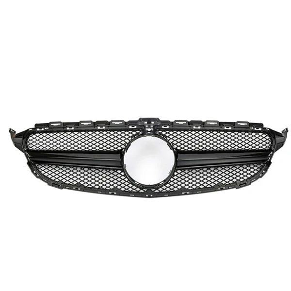 VEHICLE GRILLE FOR C CLASS W205 2015-2018 with sensor hole