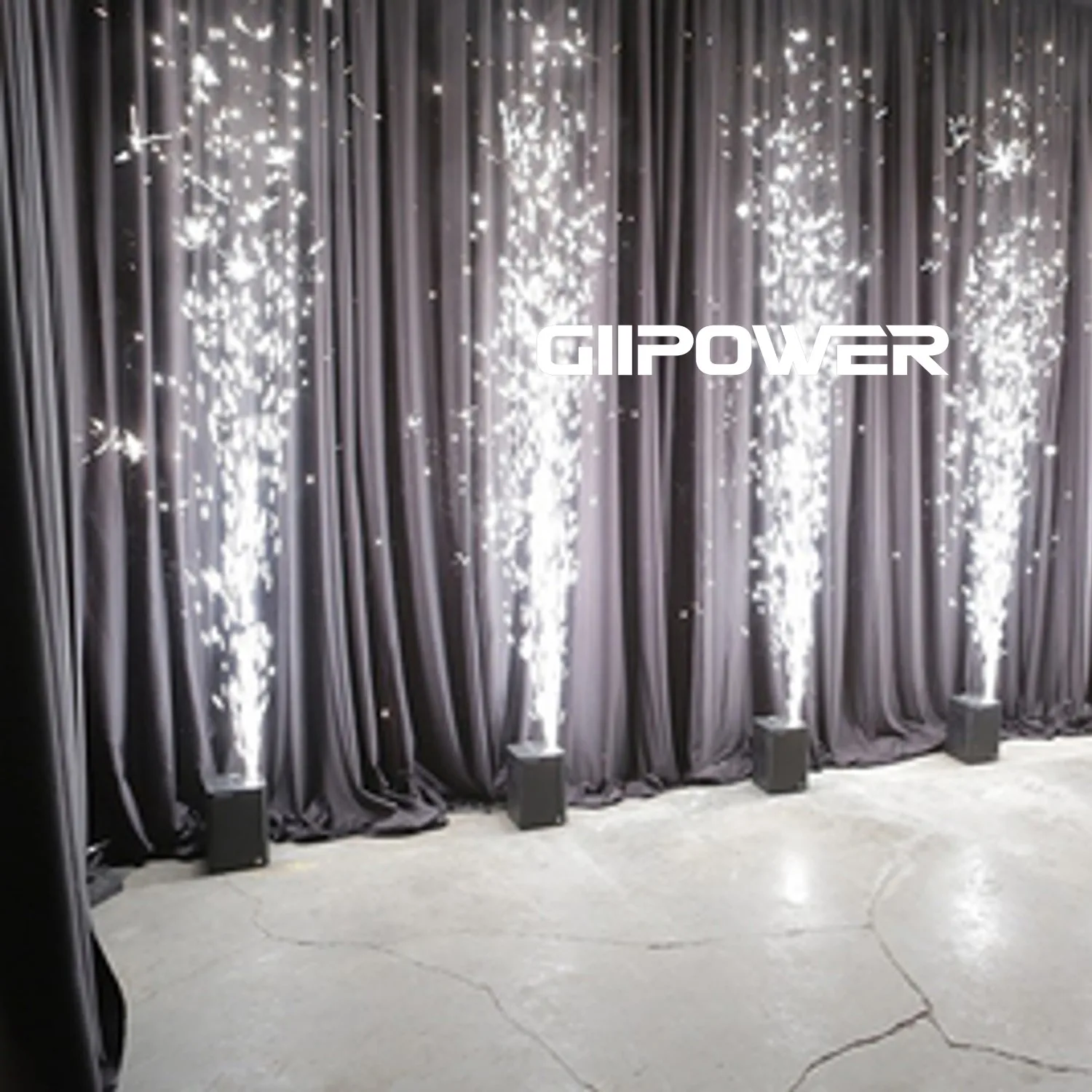 1- 200 bags Ti Powder 200g Cold Spark Machine Dmx Cold Sparkular Firework Machine Cold Sparkler Machine Card Wedding