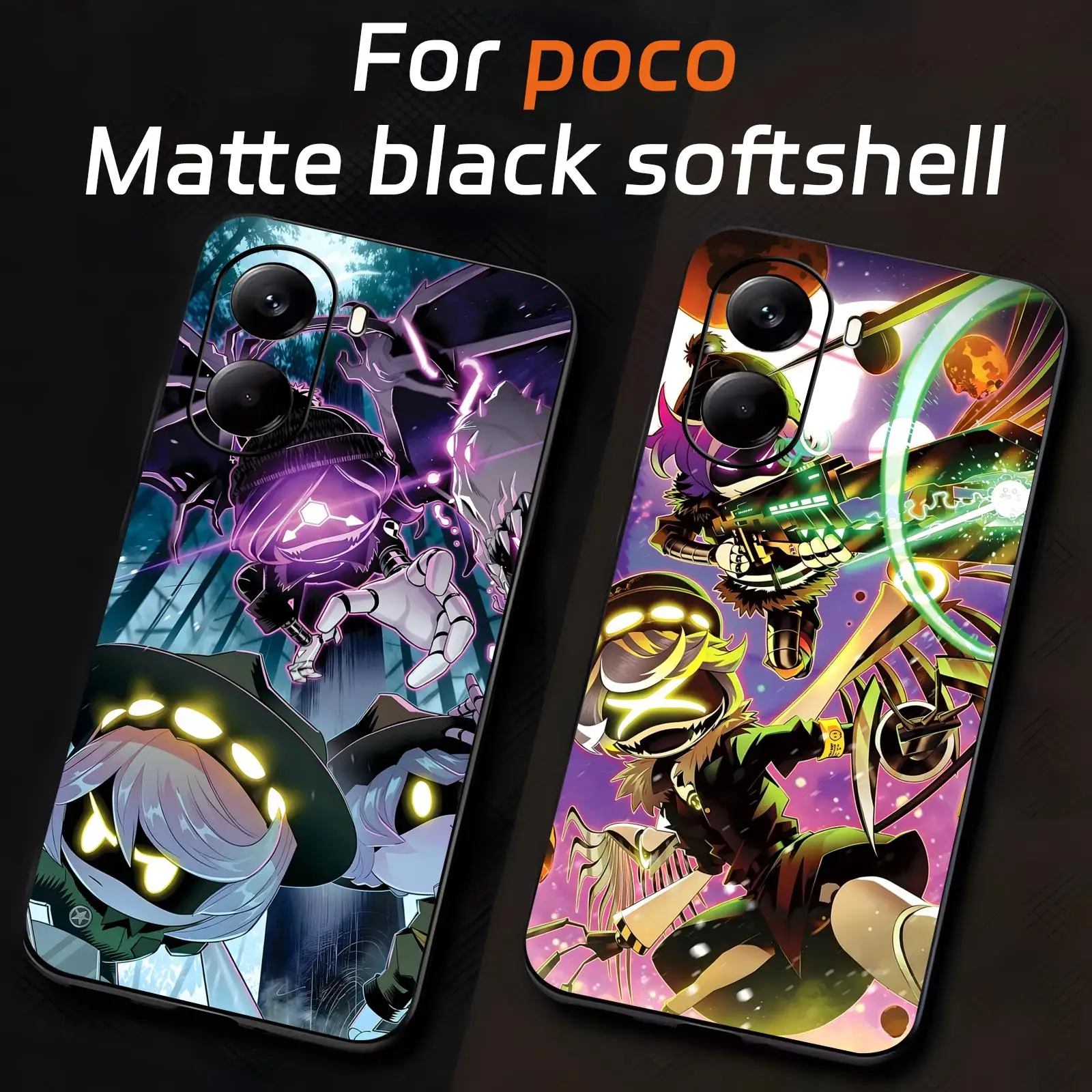 

Game Murder Drones Phone Case For Xiaomi POCO M7 M6 M5 X7 X6 X5 F7 F6 F5 Pro 5G Soft black Shockproof Cover
