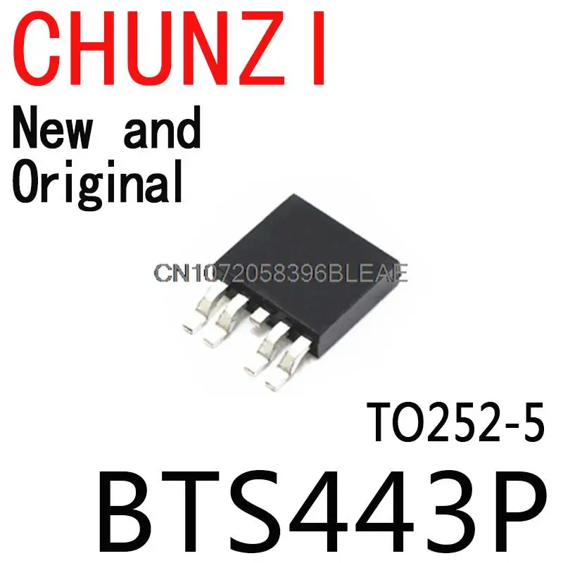 5PCS New and Original TO252 BTS443 TO-252 SMD BTS443P 