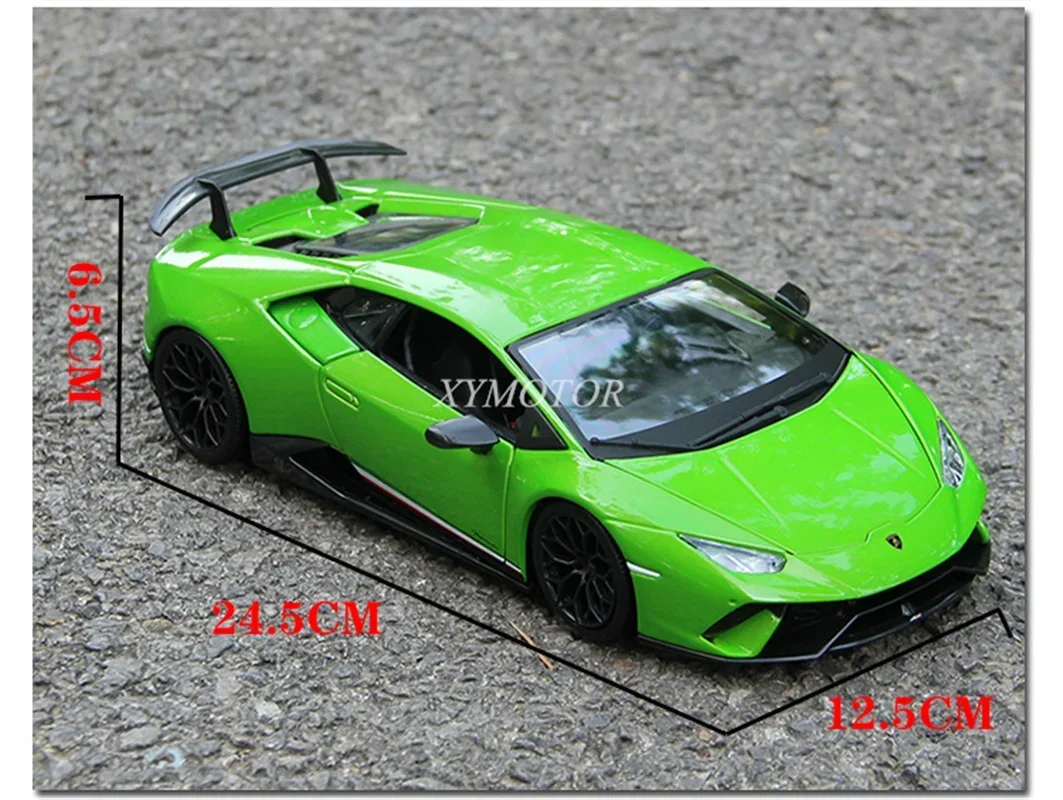 

Maisto 1/18 For Lamborghini LP610 Huracan Metal Diecast Model Car Kids Boys Girls Toys Gifts Green For Display Collection