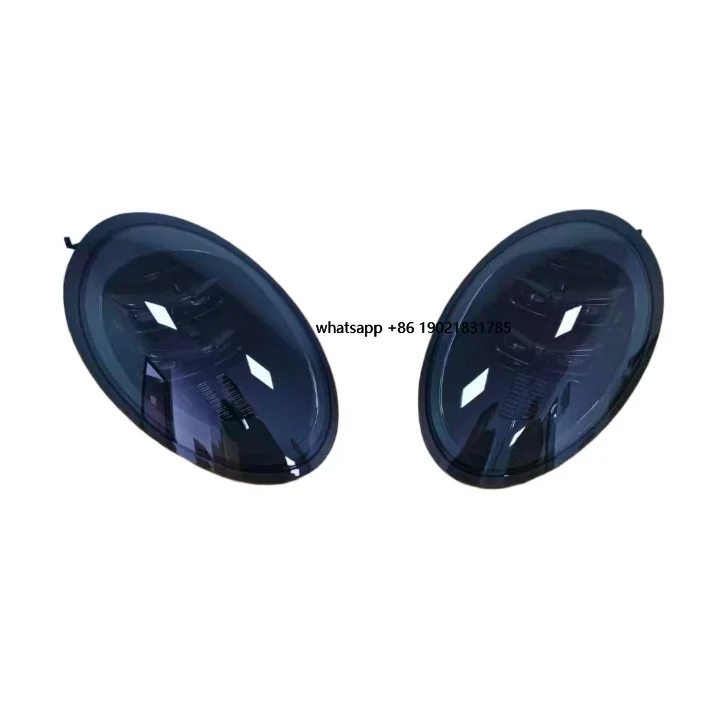 New Compatible 992.2 Factory Blacked-out High-definition Matrix Headlights 12V 6000K 50W 10000 Lumens Universal Fitment 1 Year