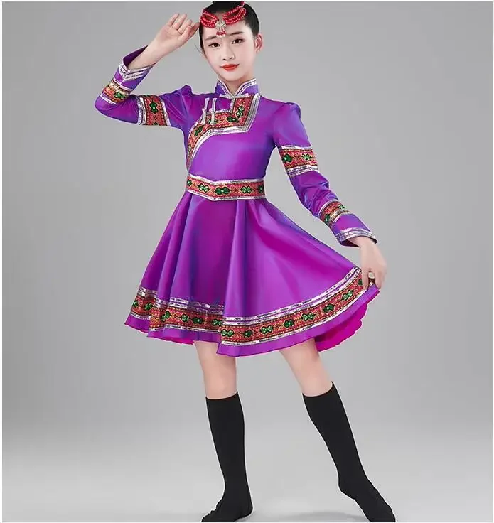 

Autumn Mongolian Grassland Chopstick Cance Children's Clothing