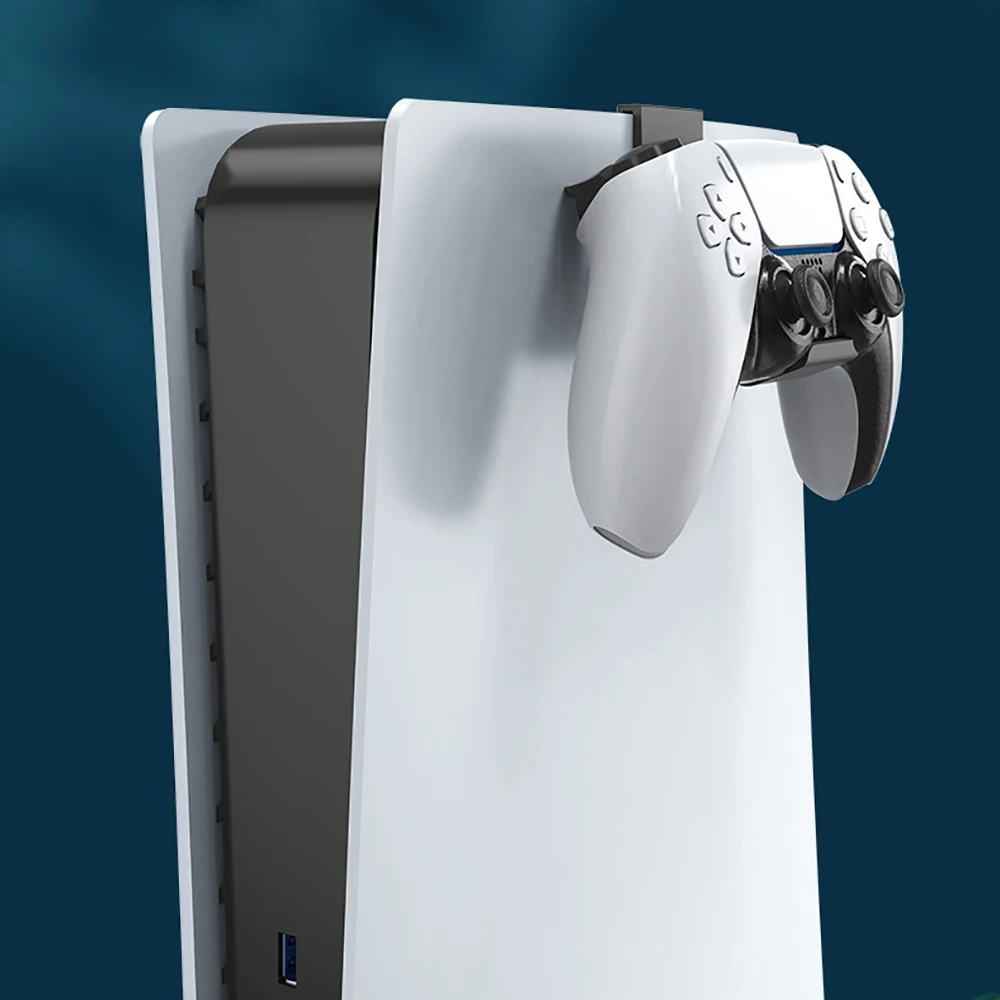 ที่แขวนหูฟังติดผนังที่ยึดหูฟังแบบเกี่ยวชั้นวางหูฟังเหมาะสำหรับอุปกรณ์เสริมของเกมคอนโซล PS5