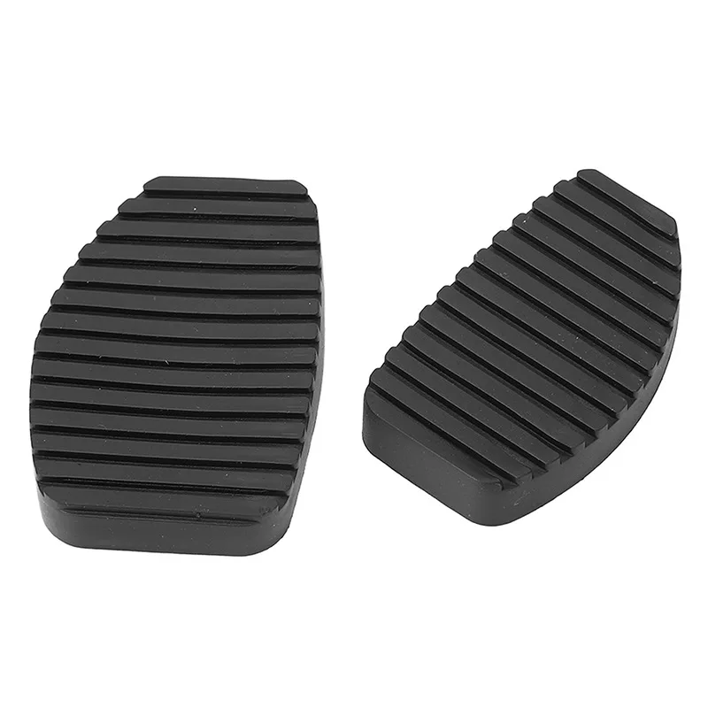 2 uds para Peugeot 306 405 406 407 508 5008 cubiertas de almohadilla de Pedal de embrague de freno de goma de coche 2012-2018 Set 4504,12 4504,13