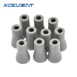 10pcs Dental Saliva Ejector Weak/Strong Suction Rubber Snap Tip Adapter Replacement Dentistry Material