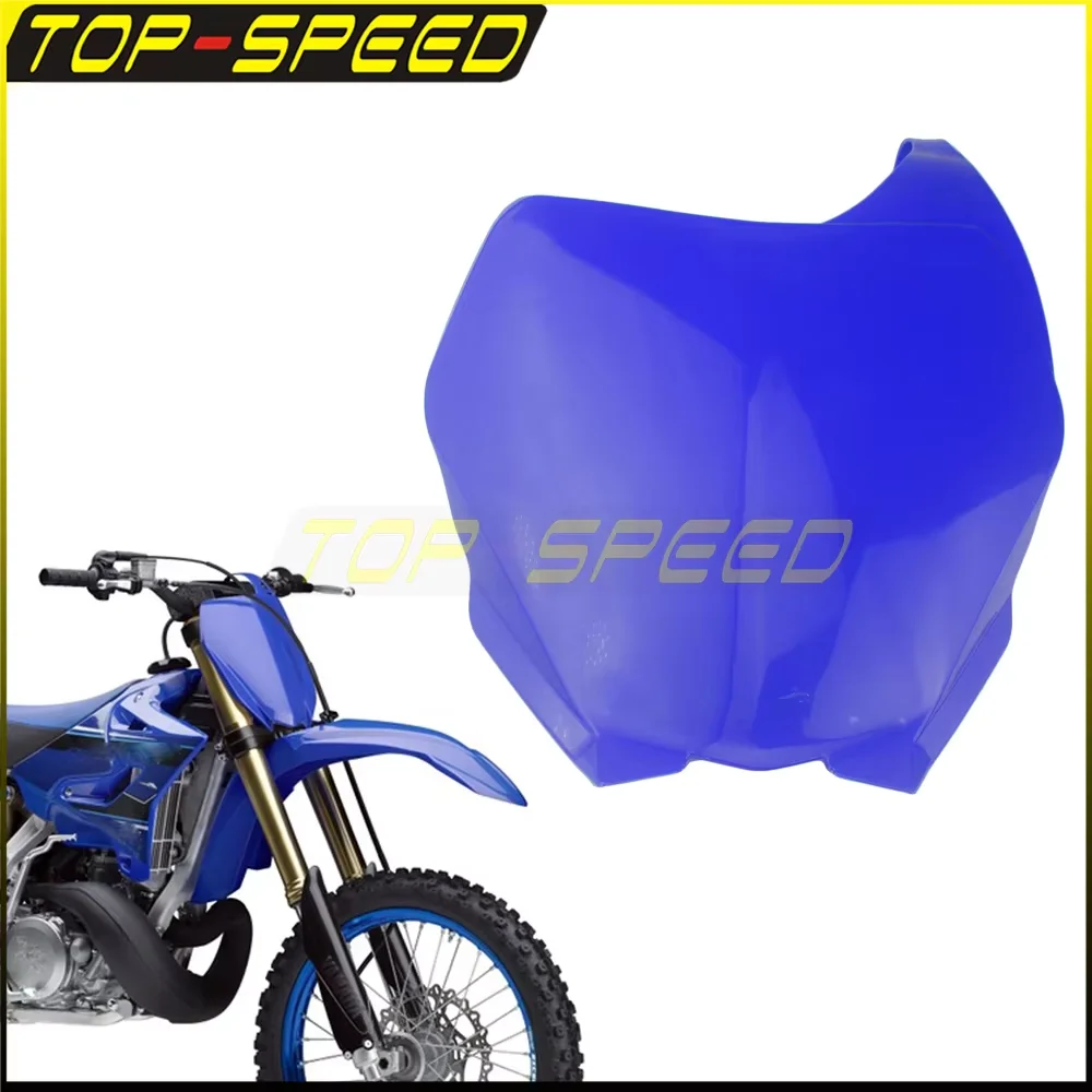 4 Colors Motocross Front Number Plate Registration Panel For Yamaha YZ125 YZ250 06-14 YZ250F YZ450F 06-09 WR250F WR450F 2007-14