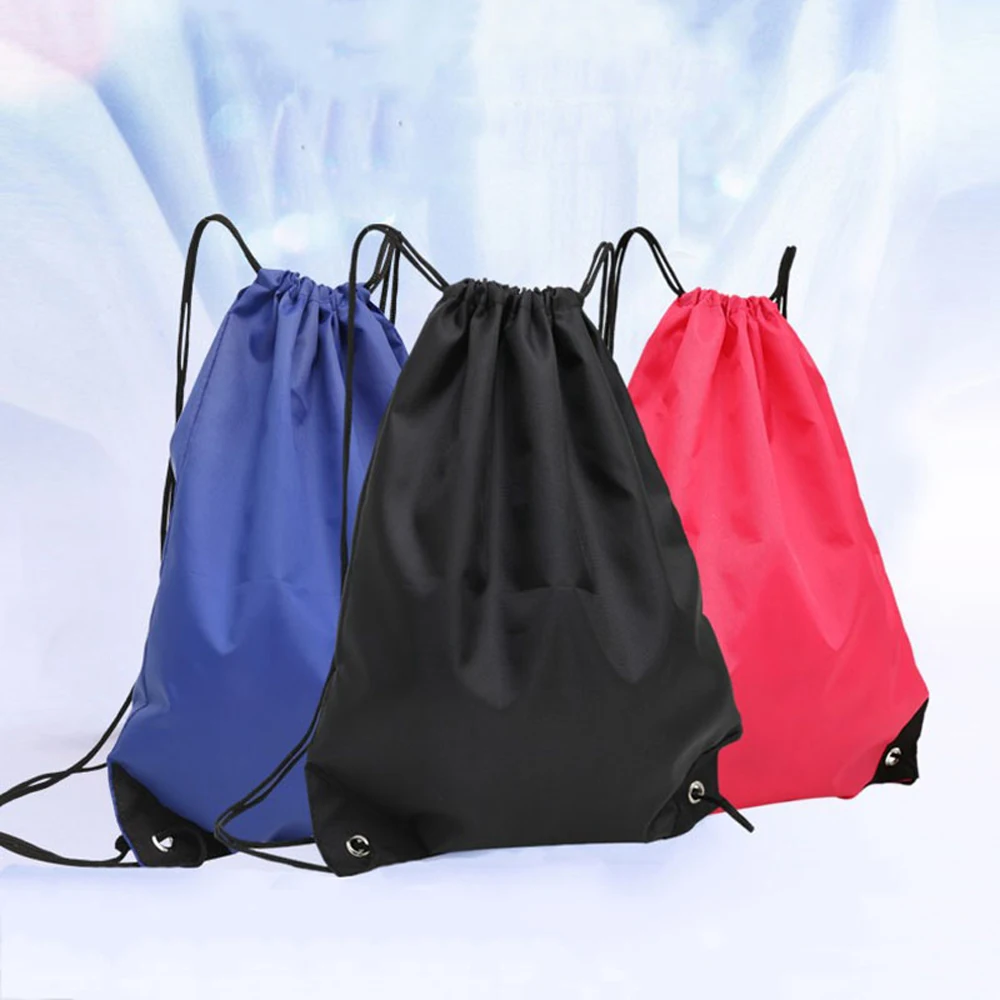 

Traveling for Gym Riding Thicken Shoes Bag Waterproof Sports Bag Storage Bags Drawstring Backpack Drawstring Bag