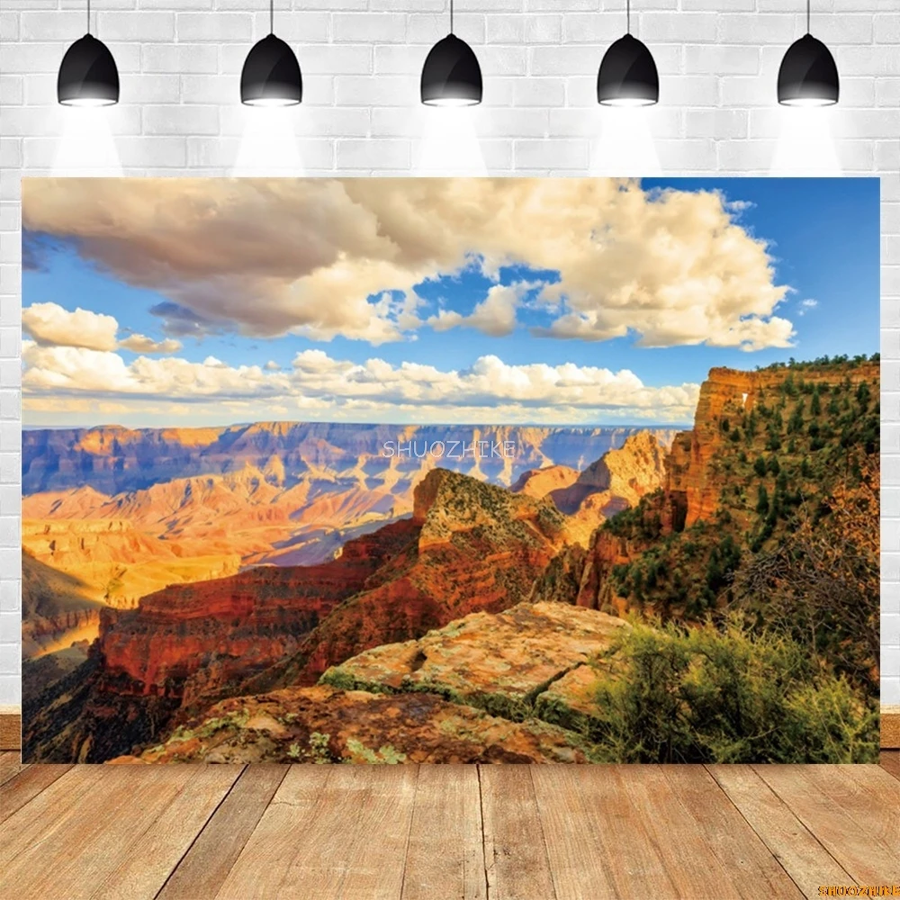 West Desert Scenery Photography Backdrop Sand Cactus Dunes Cowboy Birthday Party Decor Holiday Travel Portrait Photo Background