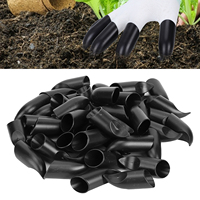 Garden Planting Digging Claws Plastic Black Hand Protection Claws Gloves Gardening Supplies Tools