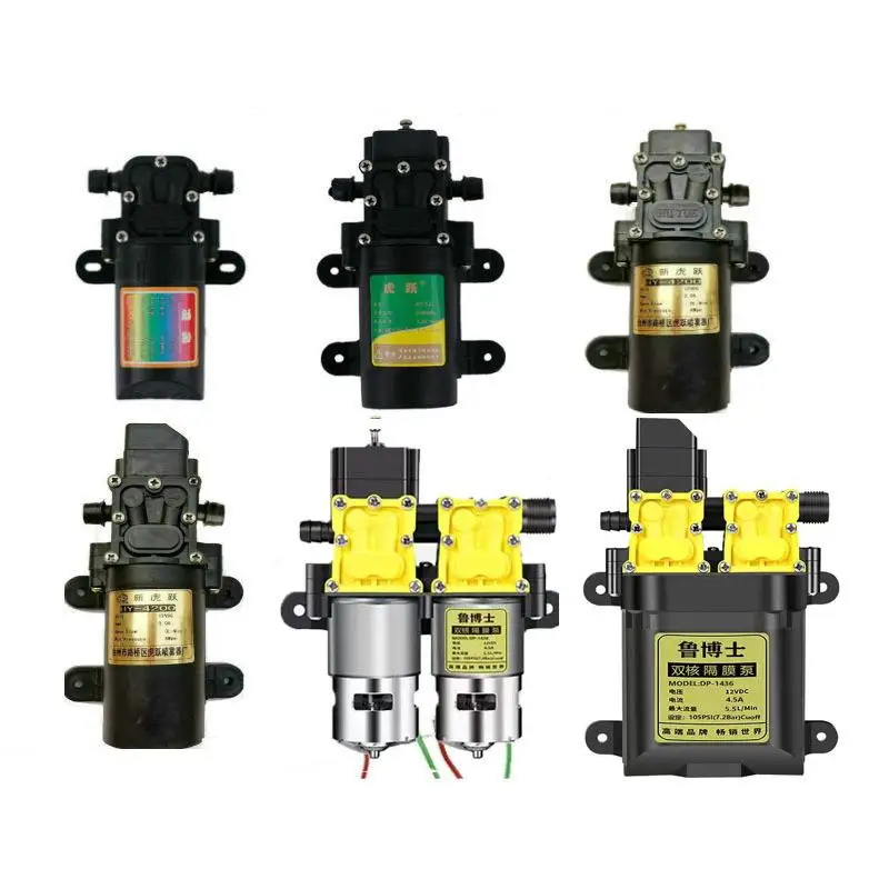 

Micro High Pressure Diaphragm Agricultural Electric Water Pump 3.5L/min DC12V Water Spray Car Wash Durable