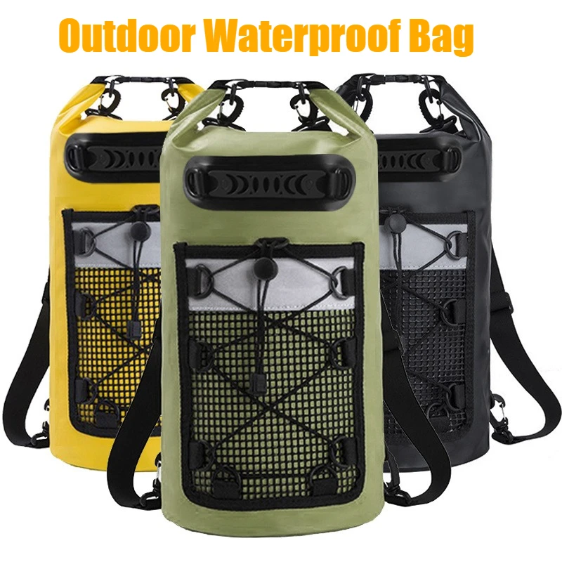 

10/20/30L Waterproof Backpack- Floating Dry Bag for Kayaking Travel Beach Hiking & Camping Men/Women