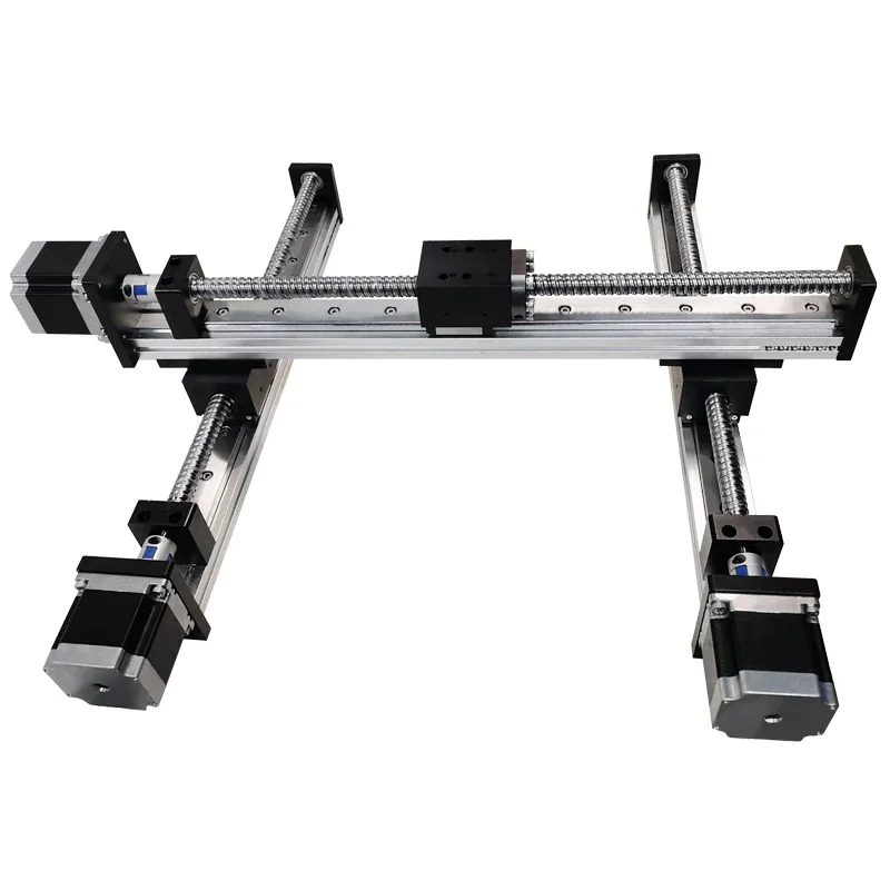 Rod slide XYZ three-axis motion platform electric numerical control cross