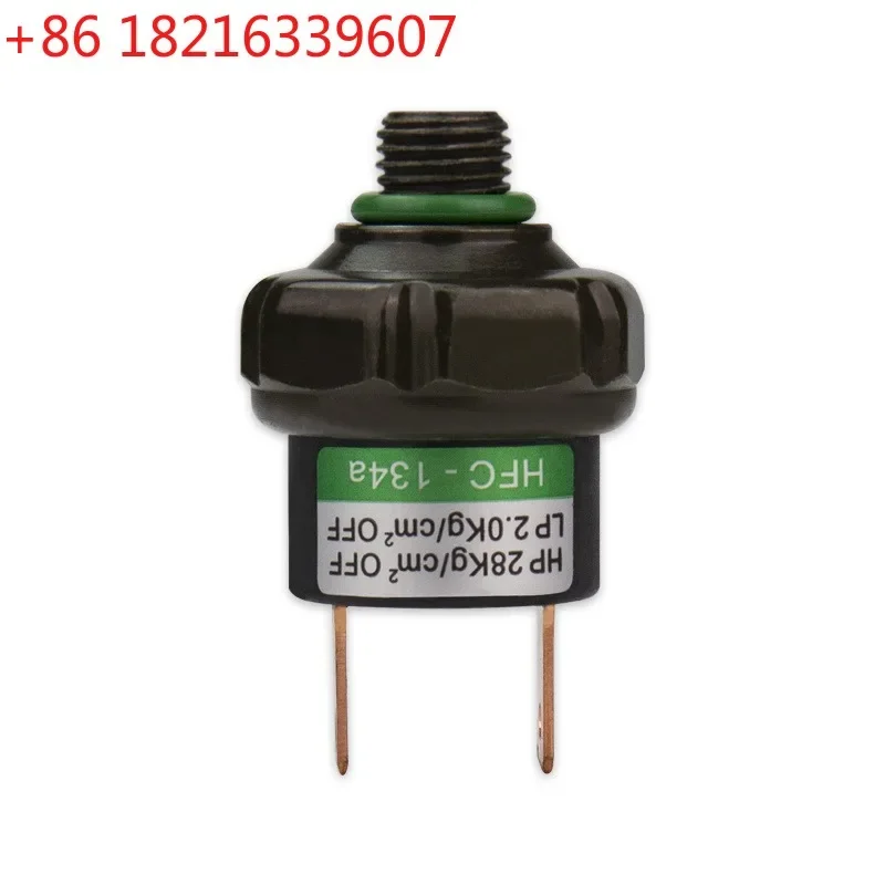 YAO Universal R134a Binary High / Low Side Pressure Switch for A/C Air Conditioning System 9mm Thread