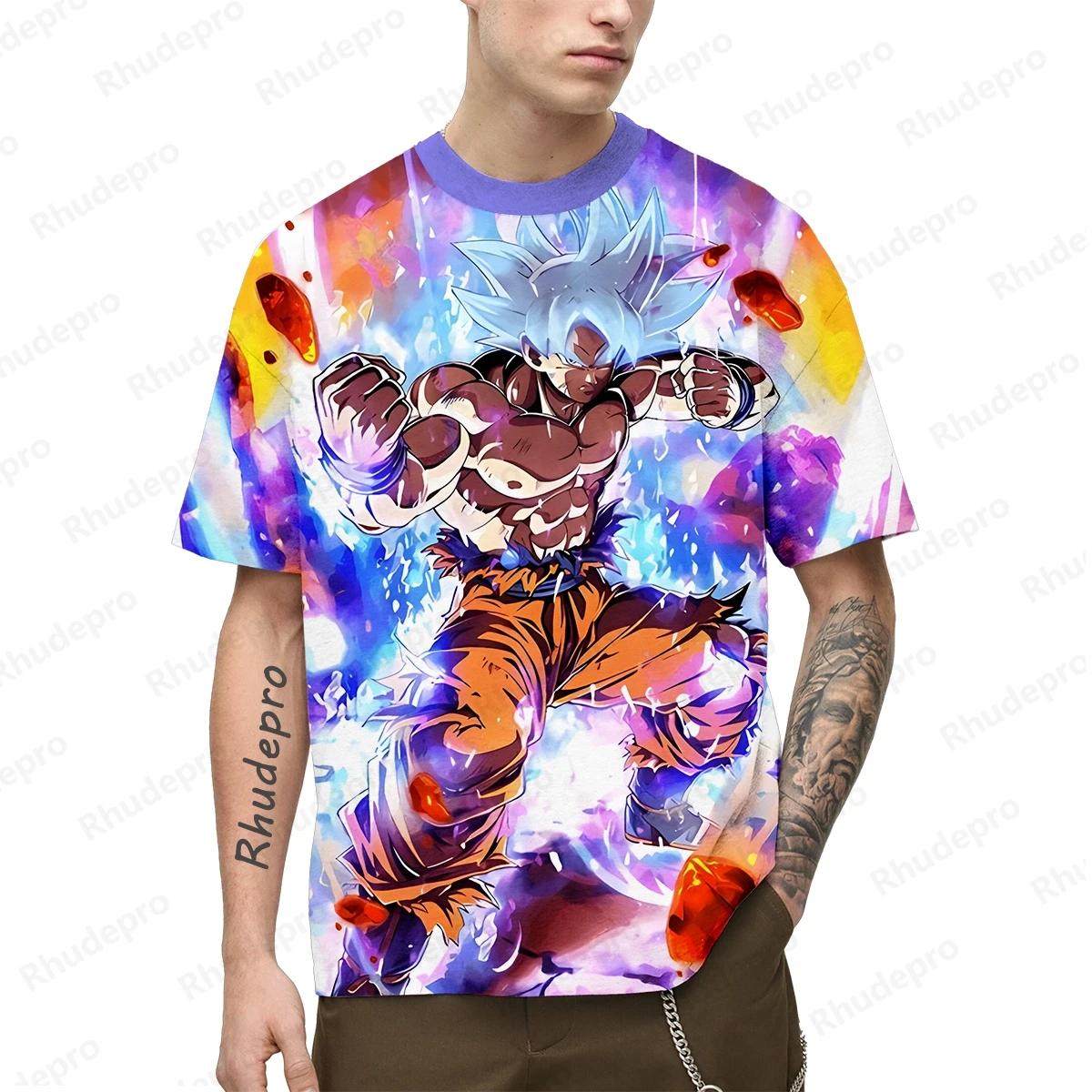 Dragonball 3D para mulheres Impressão T-shirt, Camisetas de Rua Feminina, Top Grande, Cosplay, Anime Japão, Novo, 2022