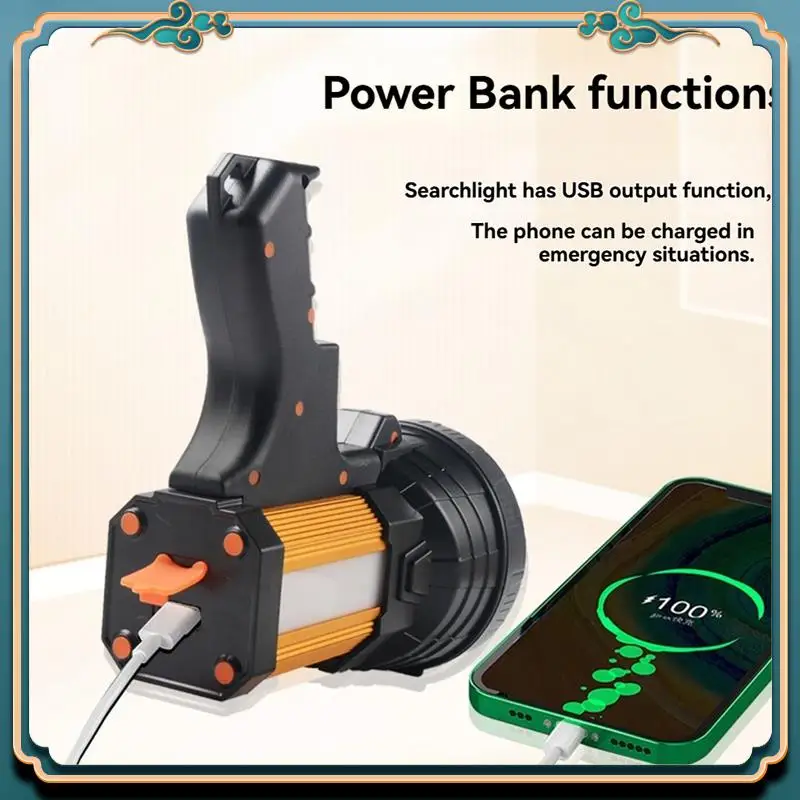 

Latest Spotlight Energy Saving Function, LED Flashlight, Adjustable Tripod And Flash Light For Camping Emergency Walking
