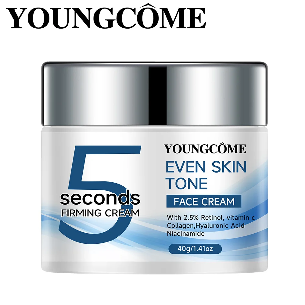 

YOUNGCOME 5 Seconds Face Cream Smoothes Face Remove Puffy Anti Aging Firm Lifting Moisturizing Remove Fineline Care Products