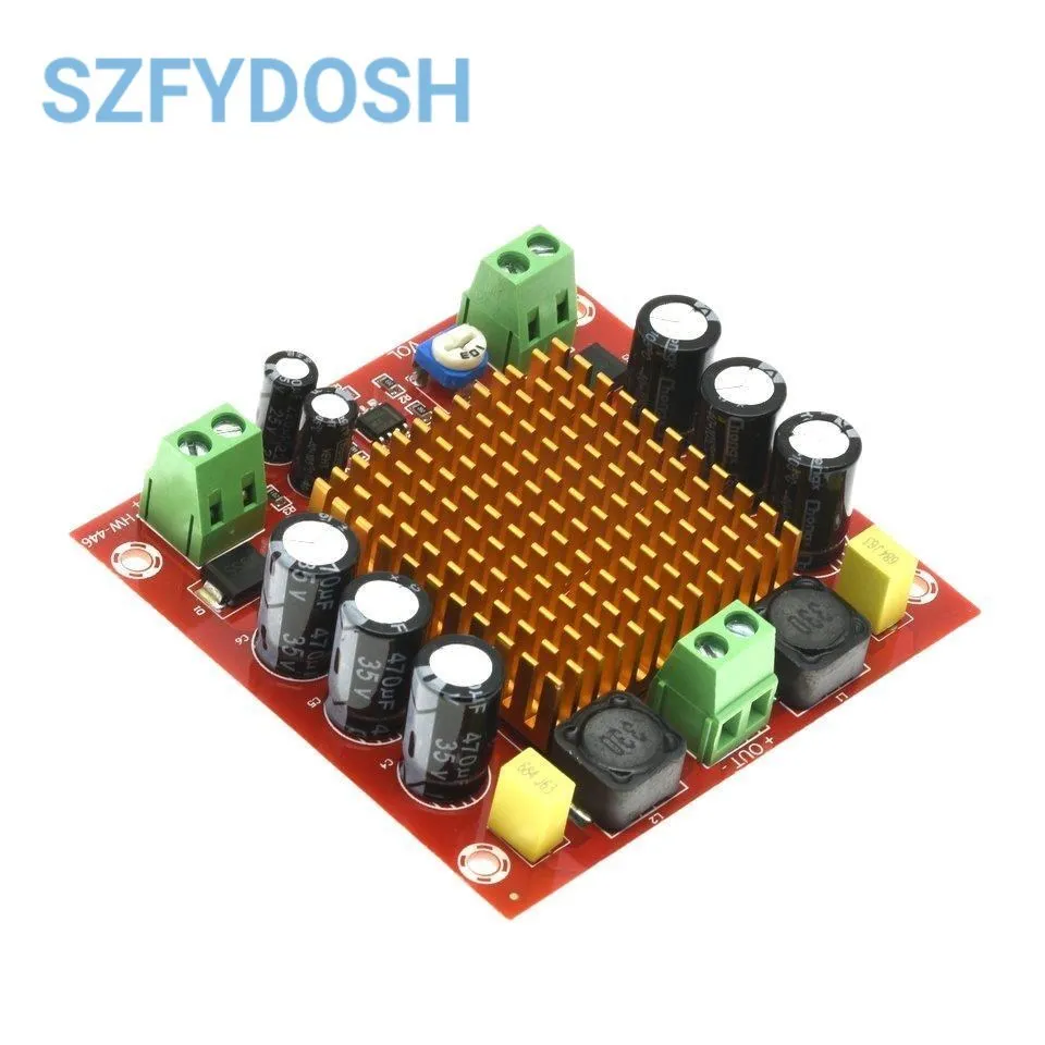 DC 12V 24V 150W TPA3116DA TPA3116D2 Mono Channel Digital Power Audio Amplifier Amp Board With Preamplifier XH-M544