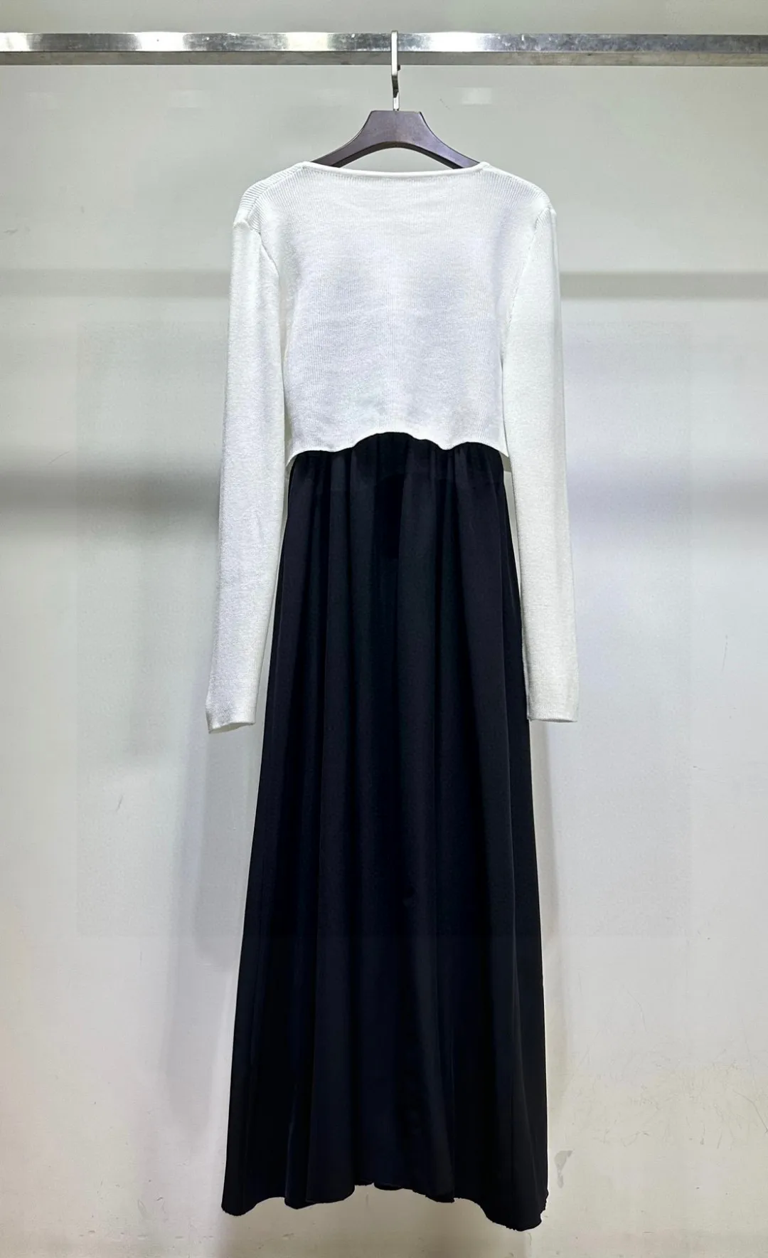 2025 ملابس نسائية كارديجان فستان بحمالات طقم مكون من قطعتين 0627 #2