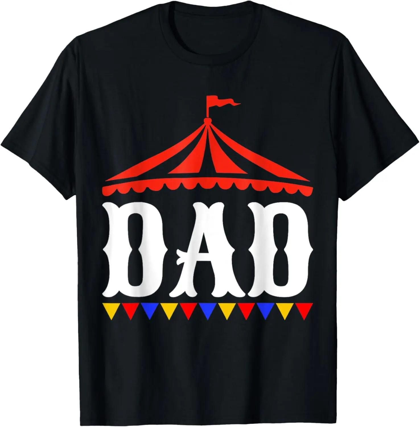 

Семейная футболка Circus Dad of The Outfit на день рождения для мальчиков и девочек с карнавалом