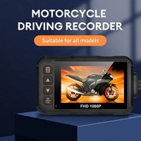 1080P Waterproof Motorcycle Camera DVR Motorcycle Dashcam 3.0 Inch Front Rear Camera Video Motorcycle Recorder Moto Accessories