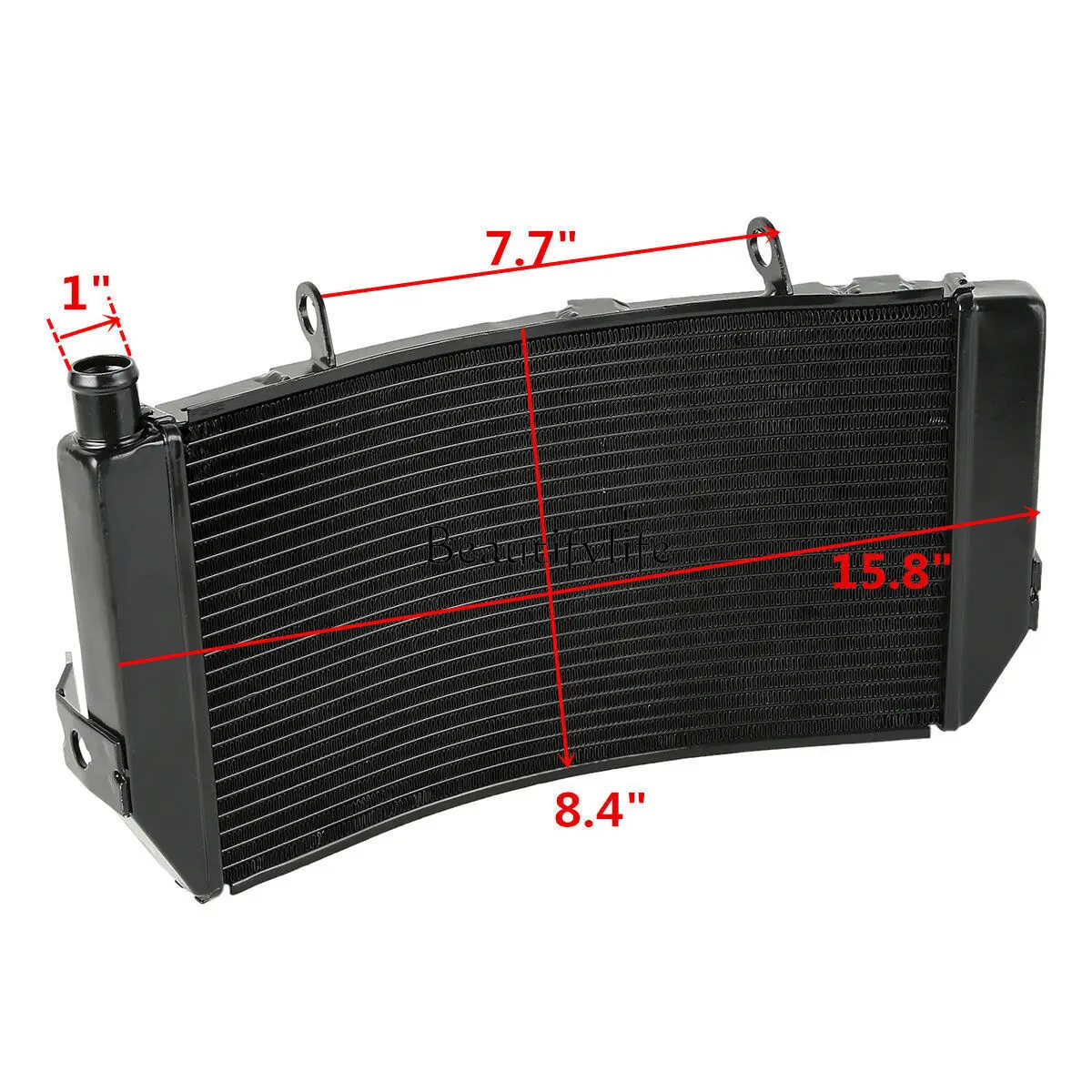 *Tangki Air Rakitan Radiator CBR600 1995-1998 Sepeda Motor F3 Semua Aluminium