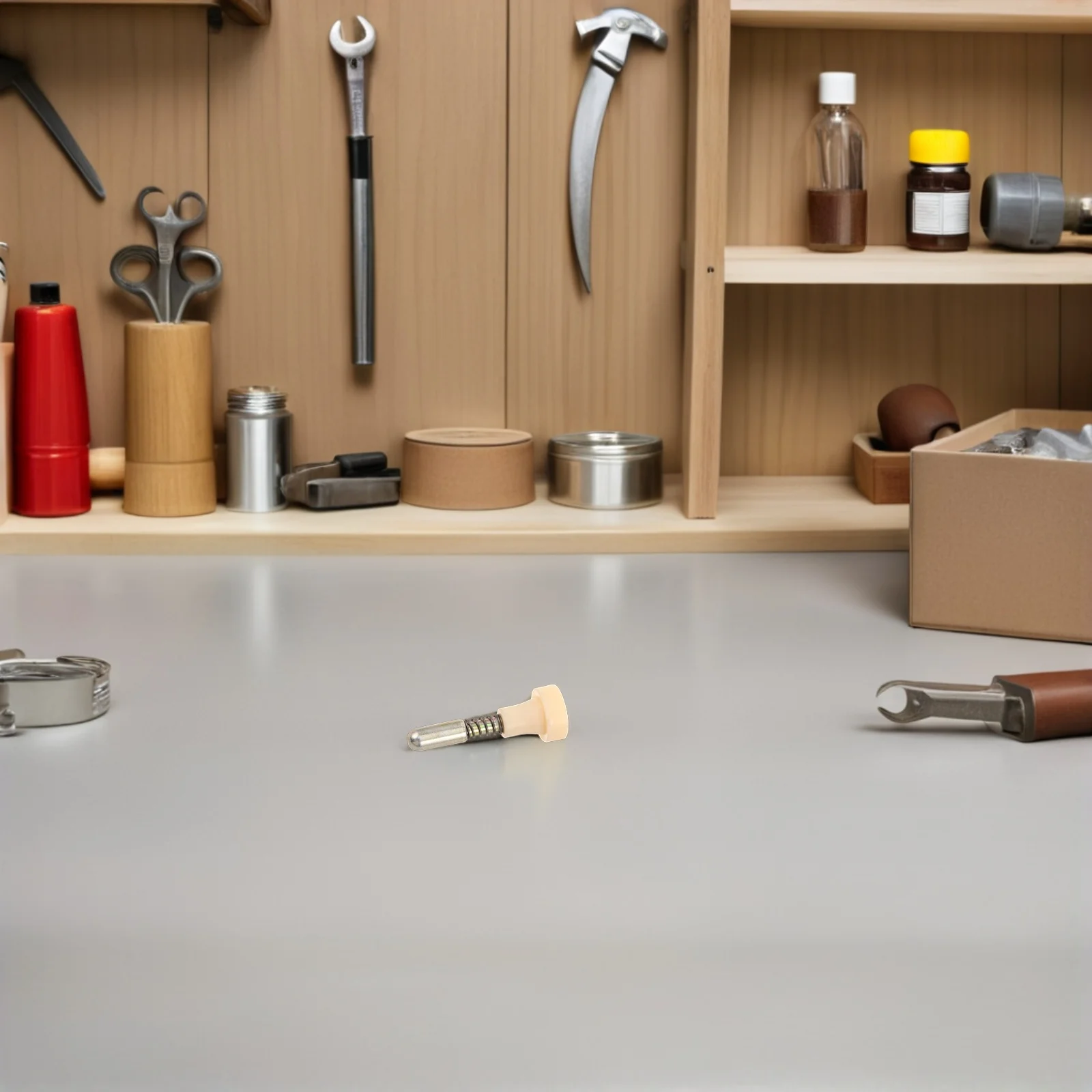 

20Pcs Spring Push Button Latch Kit Aluminum Alloy Durable Gate Fence Door Catch for Wood Doors Pet Kennel Industrial Use