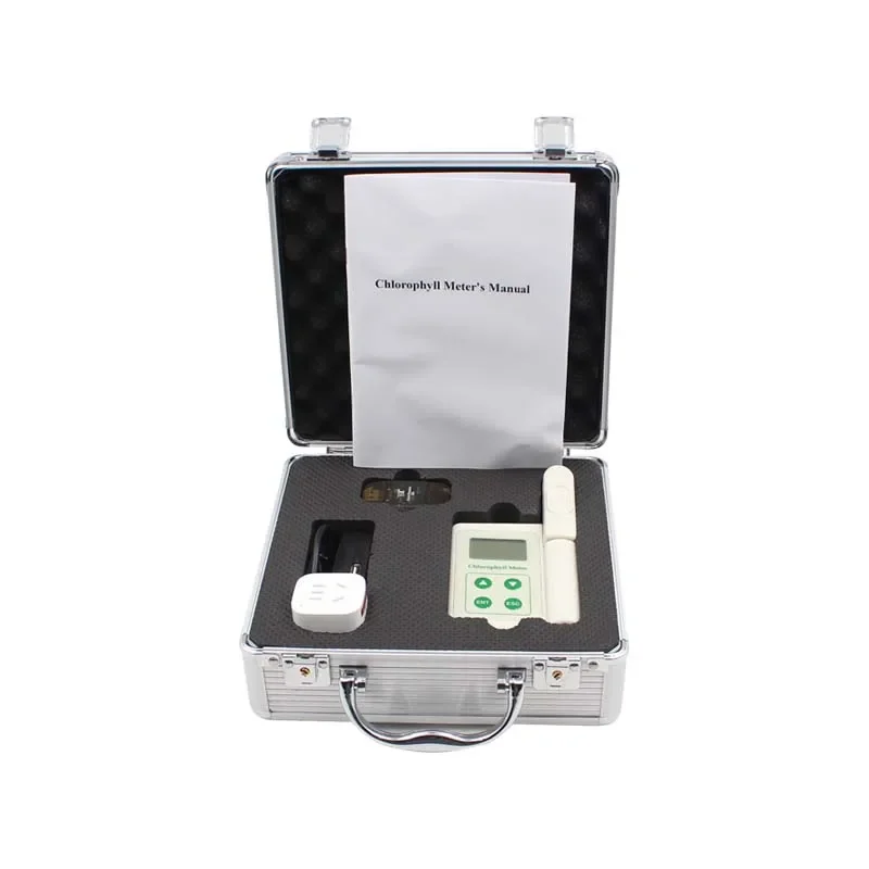 Handheld Leaf Plant Chlorophyll Meter, Portable Tester for Temperature, Moisture Nitrogen Content, Agriculture Science Equipment